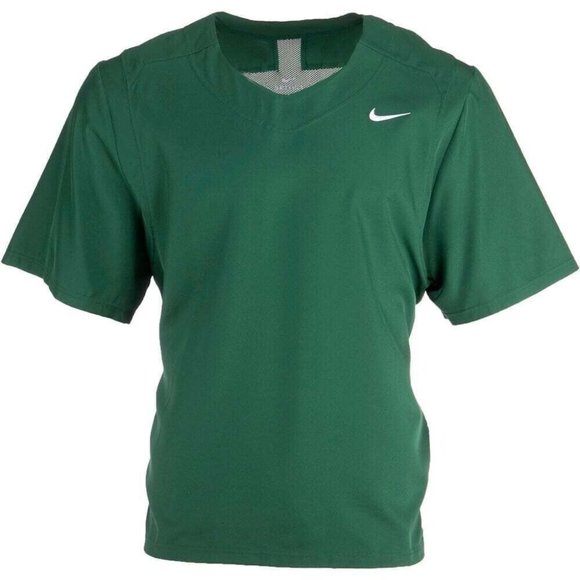 Nike Untouchable Speed V Neck Short Sleeve Jersey Men's Green 881252-342 NWT - Picture 1 of 5